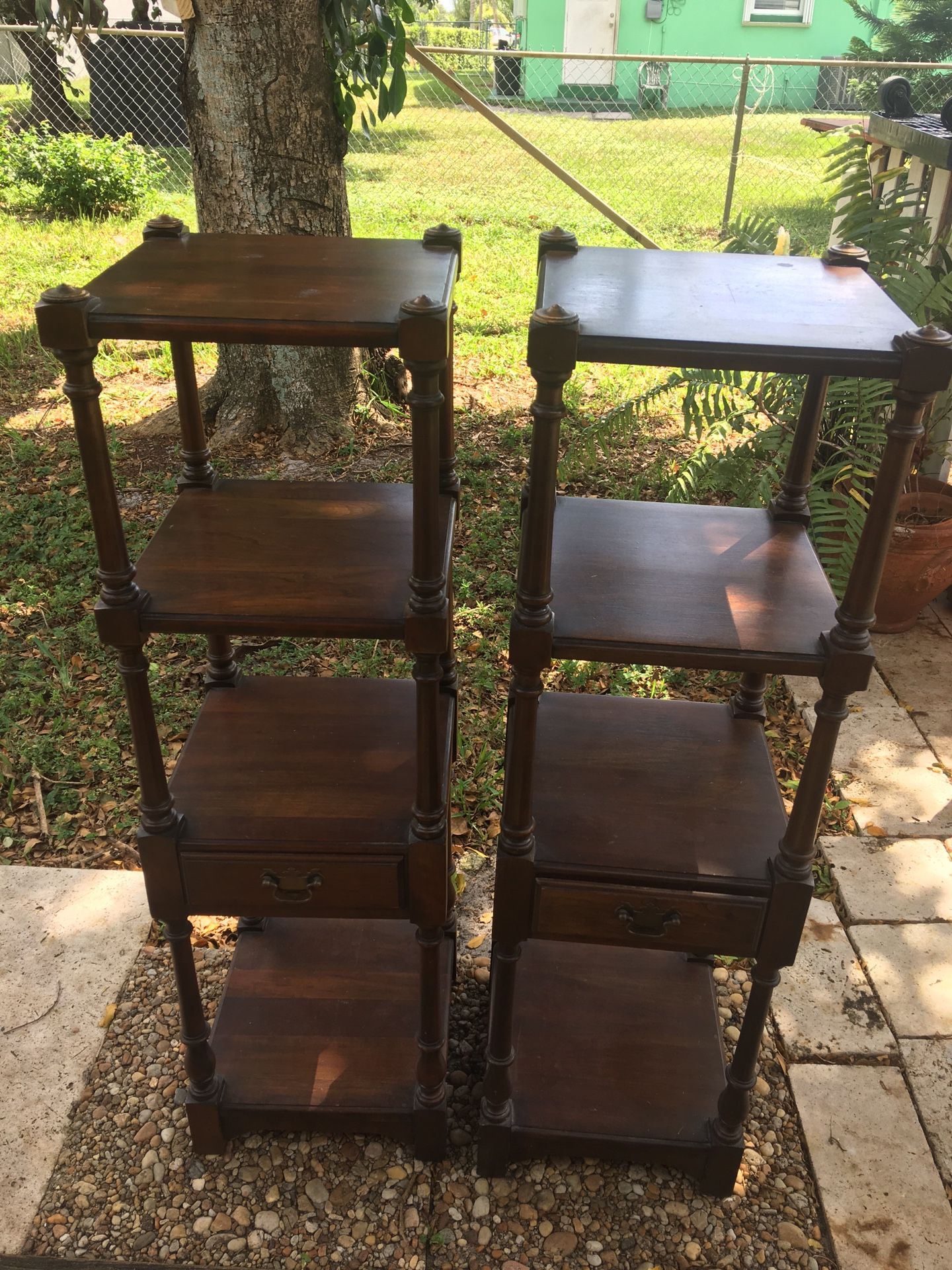 I sell two furniture are antique and wooden