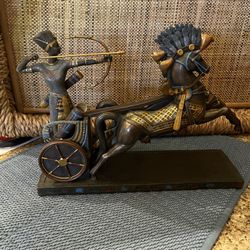 Myths And Legends Egyptian Ramses II On Chariot 