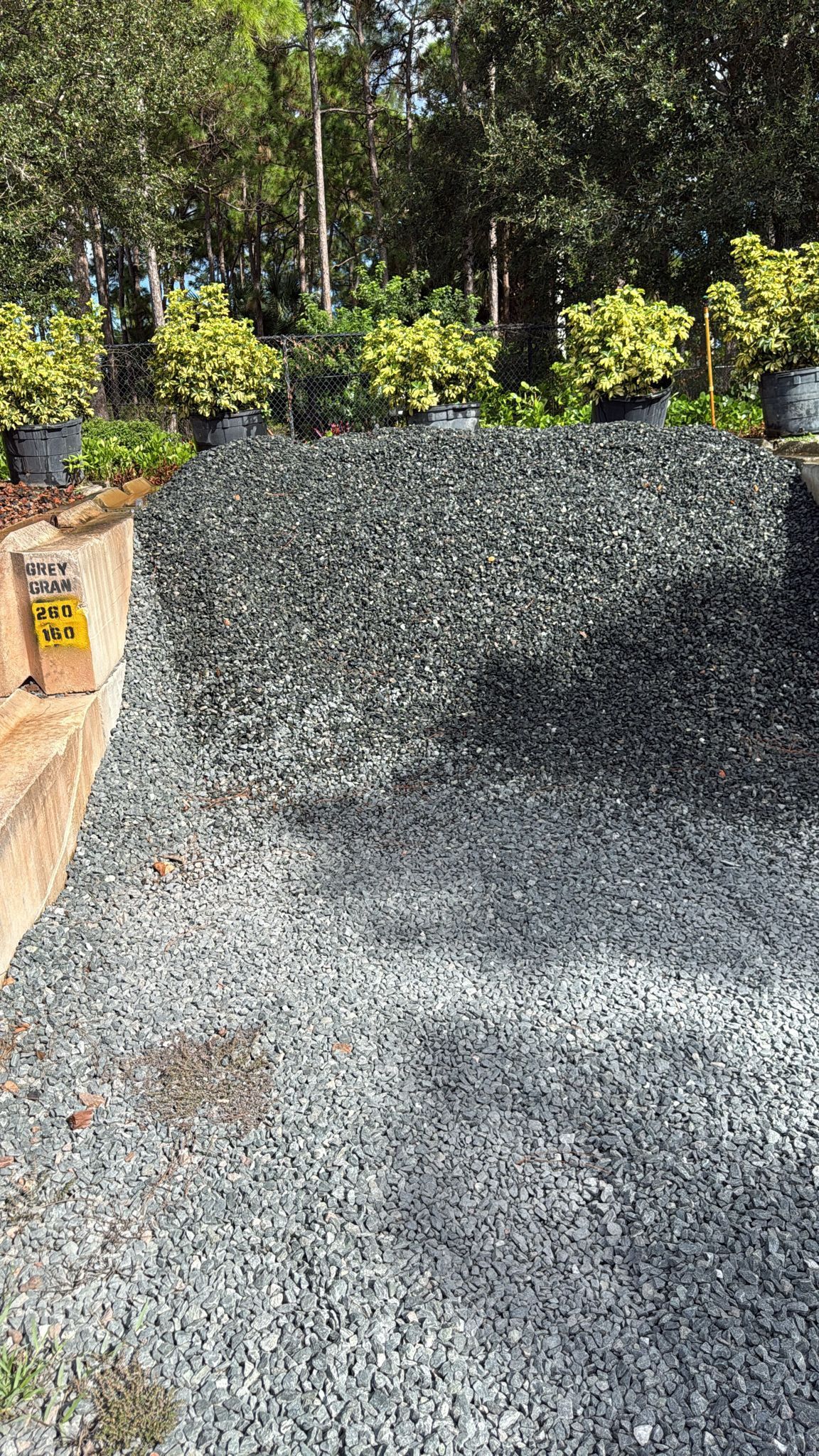 Black Granite - Yard