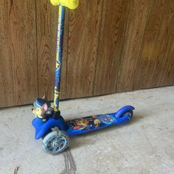 Paw Patrol 3 Wheel Scooter