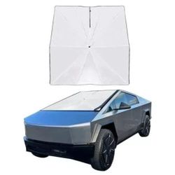Upfox Car Windshield Shade For Cyber Truck 