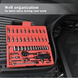 46 Pcs Hand Tools 