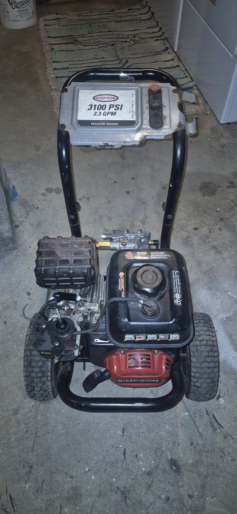 SIMPSON 3100PSI PRESSURE WASHER