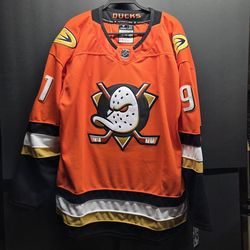 Fanatics Authentic Pro Leo Carlsson Anaheim Ducks Jersey Size 54 Made in Canada Stitched