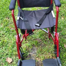 Medline Lightweight Transport Wheelchair