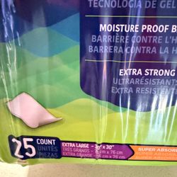 30x30 Underpads BRANDNEW 