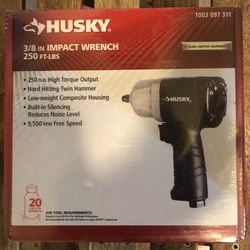 Husky 250 ft./lbs. 3/8 In. Impact Wrench