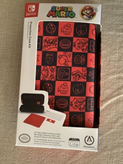 Nintendo Switch Lite Super Mario Carrying Case - New In Box