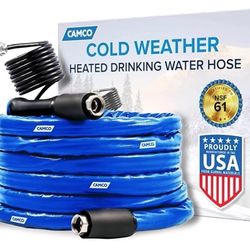 25’ Heated Water Hose For RV