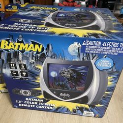 Batman TV CRT Brand NEW DVD player 