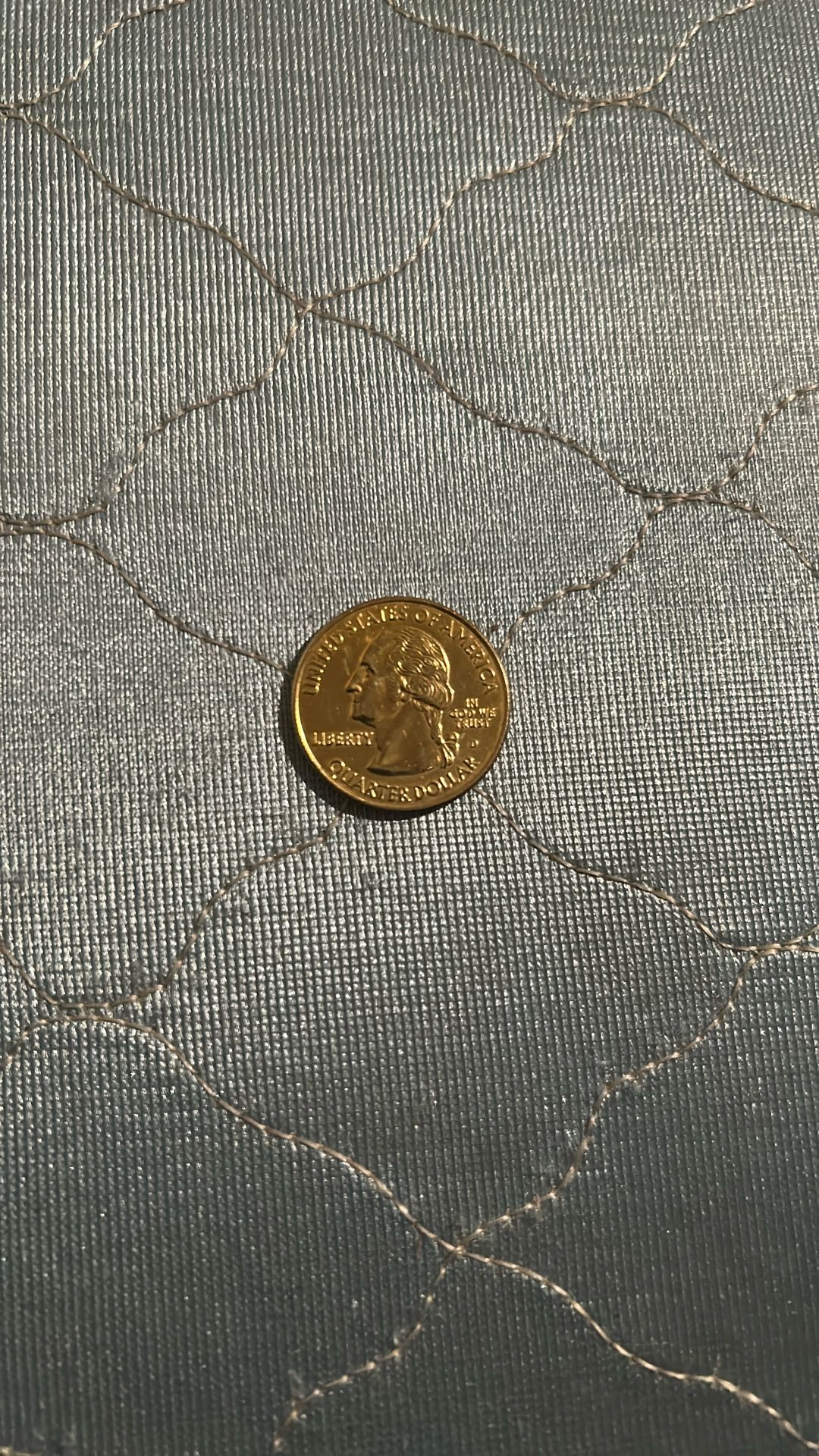 Gold Looking Quarter