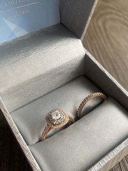 Engagement Ring and Wedding Band  Thumbnail