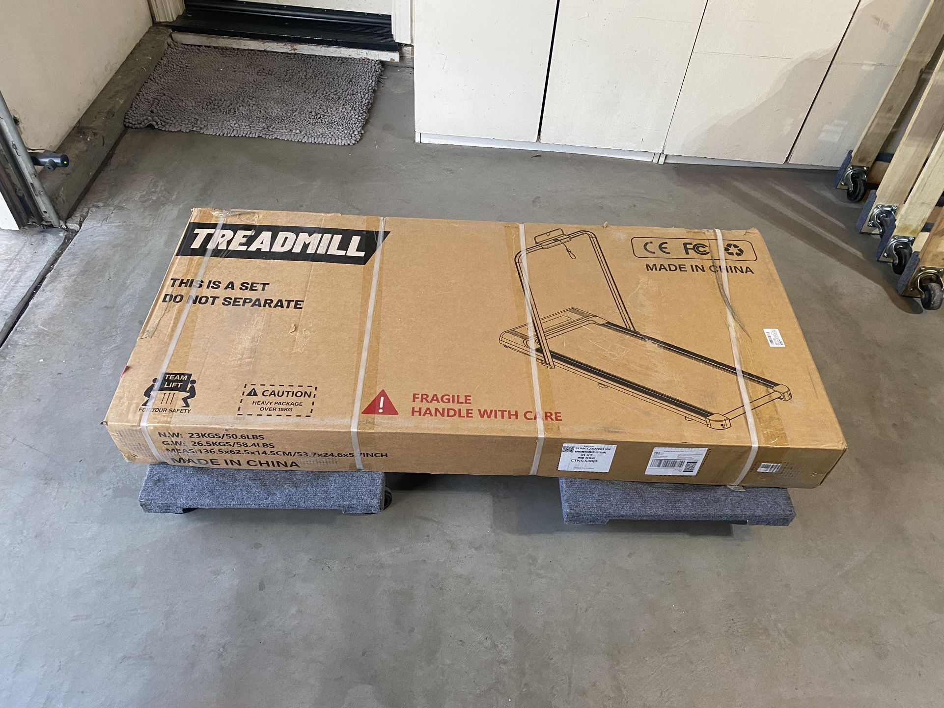 Bavily Folding Treadmill With Remote New In Factory Sealed Box