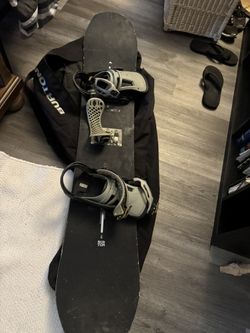 Burton Kilroy Process Snowboard With MaLa Vita Bindings And Board Bag