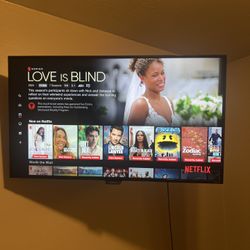 Sharp TV With Roku-LED-1080p-43”