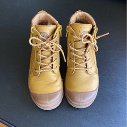 Palladium Leather Hiking Boots Kids Boys Girls Size 1