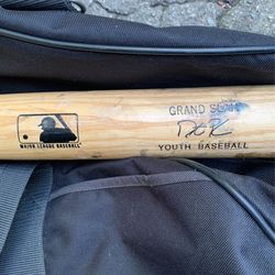 Louisville Slugger With Bag And Helmet 