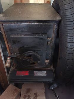 Antique Metal Stove