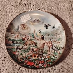 The Creation Plate One Of Twelve In Limited Addition Collector Set