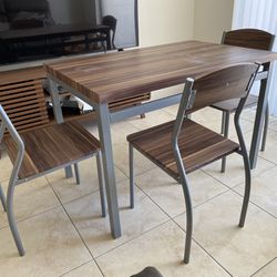 Kitchen Table and 3 chairs