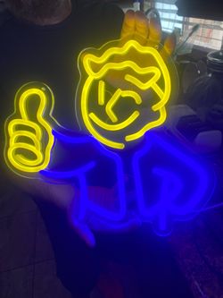 Fallout Vault Boy LED Neon Sign