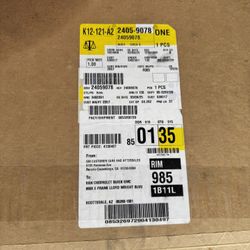 C8 Valve Body. Has Temp Sensor Code.