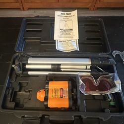 Cen-tech Rotary Laser Level Kit $80 Great Condition Only Used Twice 