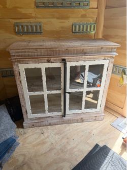 Farmhouse style cabinet