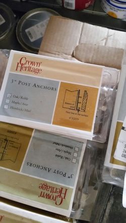 Knewel post anchor kit