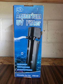 Tararium CTUV-H8F aquarium UV filter, designed for submerged use.