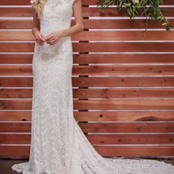 Custom Made Boho Wedding Dress