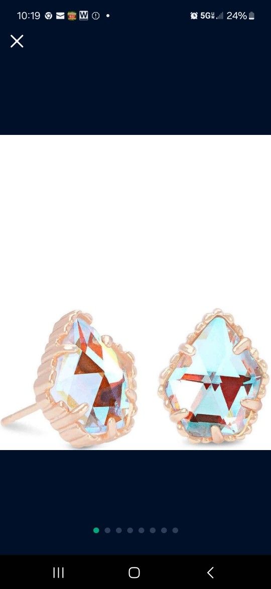 Kendra Scott Rose Gold Tessa Earrings
