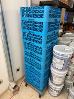 Kitchen cup crates