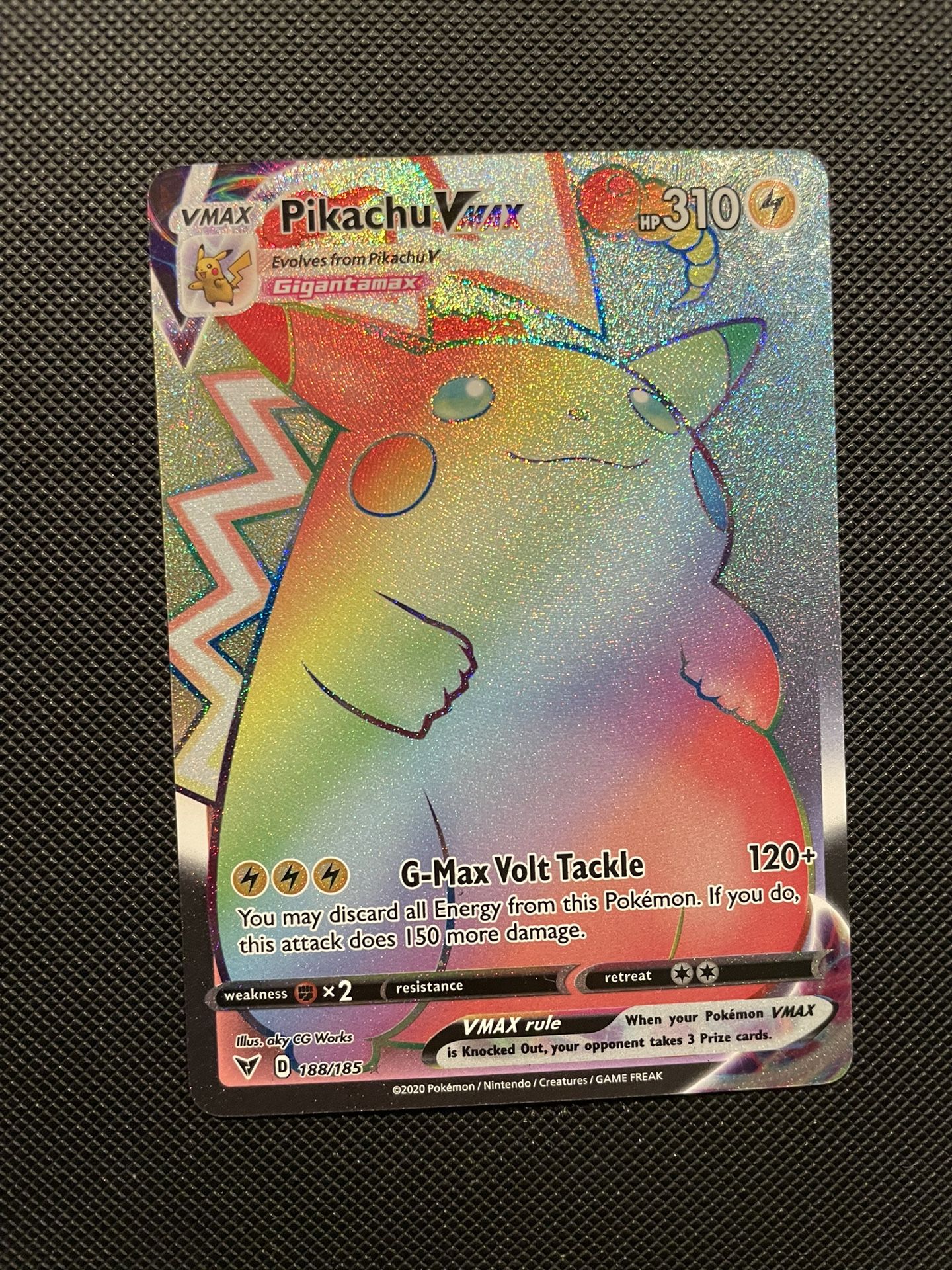 pokemon cards rainbow pikachu ex (Shining Revelry #92/110, 2-Stars) Weakness Fighting 2 Resistance None None Retreat Cost My 2 Year Hunt For