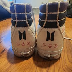 Custom Made BTS Themed Vans