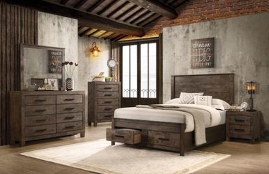 4-PCS Queen Size Bedroom Set in Offer
