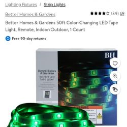 Better Homes And Gardens 50 Ft Led Tape Light 