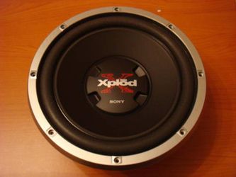 Two 12 inch Sony Subwoofers