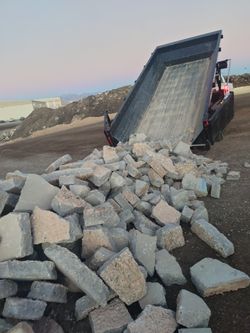 Dumpster 10yd Lowboy Concrete, Dirt, Rock 
