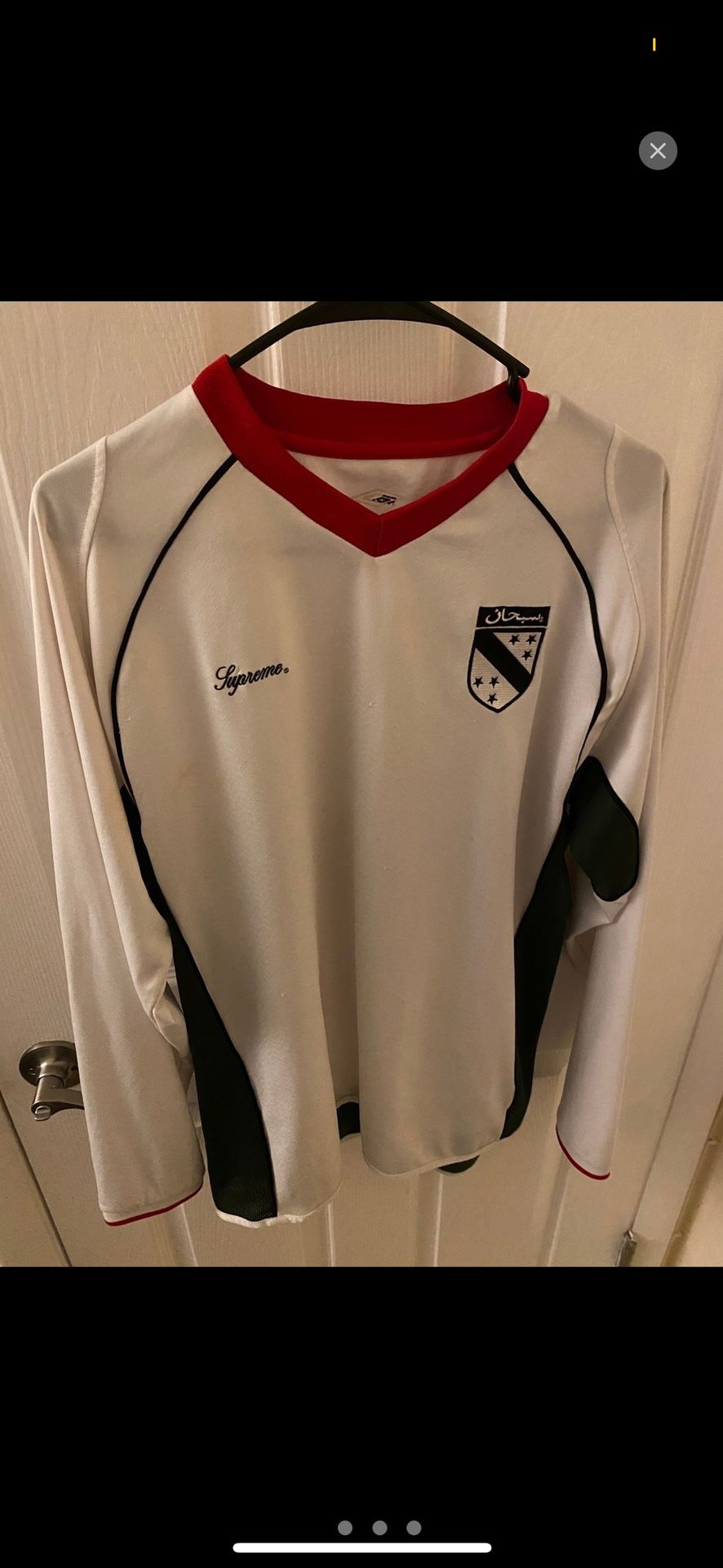 Vintage supreme Soccer Jersey 
