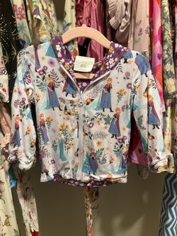 Posh Peanut Disney Frozen Sisters Reversible Jacket Size 12-18m