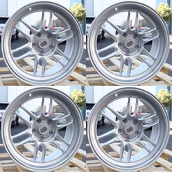 "new 18"" eneki rpf1 style wheels rims 18x8.5 +35 (5x114.3) cb:73.1 new for lexus"
