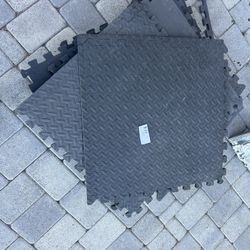  Protective floor mats for weights/ exercise 