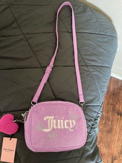 Juicy Couture Purple Wingin it camera bag