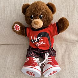 Build A Bear Valentine Teddy Bear