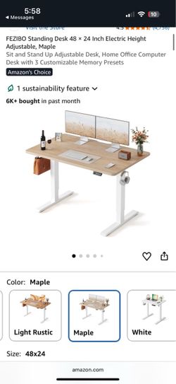 Sit/Stand Desk for Sale