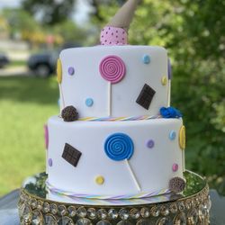 Candy Fake Cake