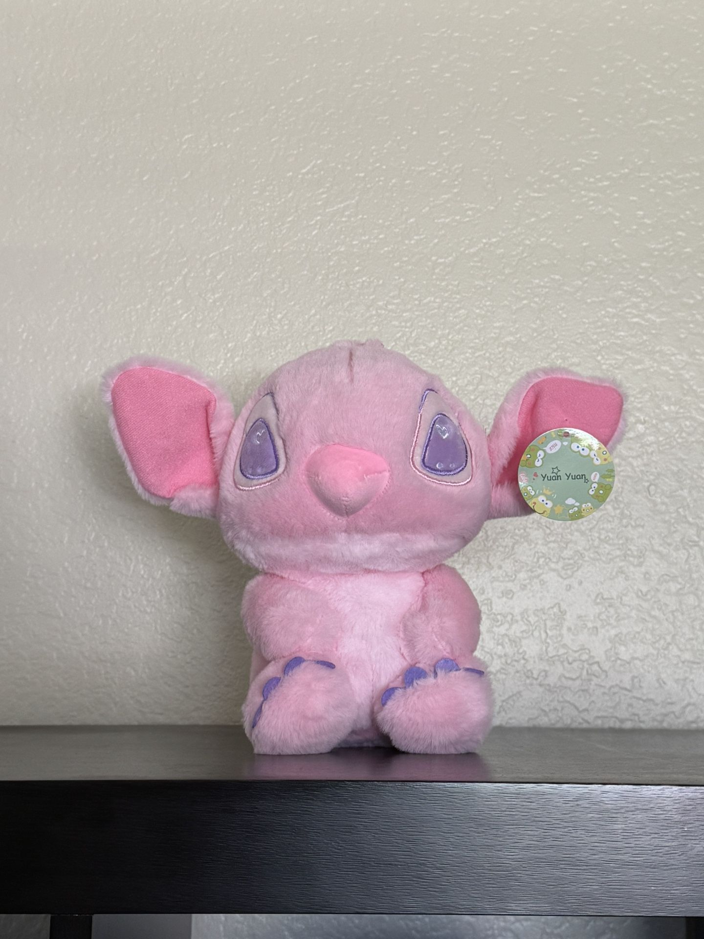 Angel pink stitch plushie