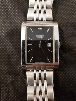 Citizen watch. Square face
