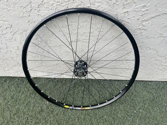 Shimano Deore XT M756 Disc Front Wheel 26" Mavic X717 Rim QR